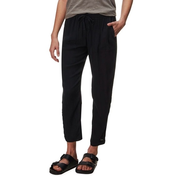 NWT PrAna Women’s Hele Mai Pant Black Casual Pants - Size Medium - Picture 1 of 8